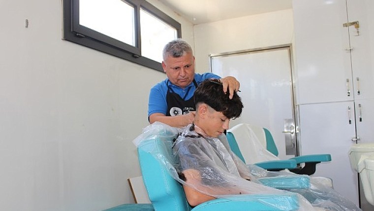 Mobil Kuaför Tırı yaylalarda