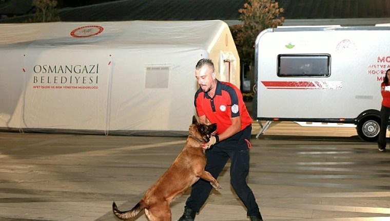 Osmangazi Belediyesi Marmara Depremini Unutmadı