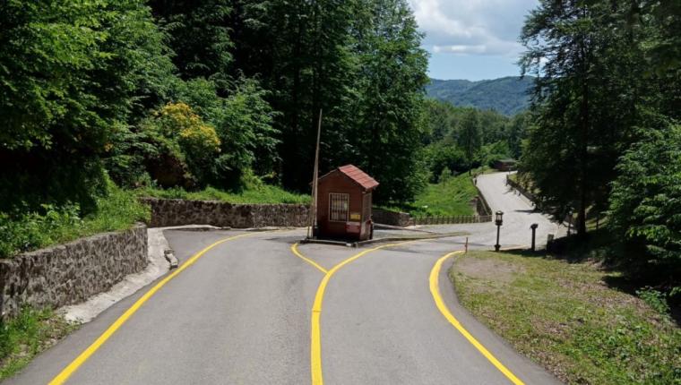 Gölköy’de yol güvenliği artırıldı: Çizgi çalışmaları tamamlandı
