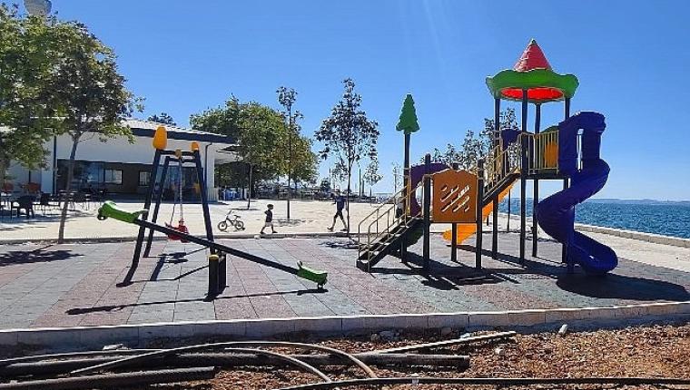 Gölcük Ulaşlı'da çocukların neşesi sahile taşınacak