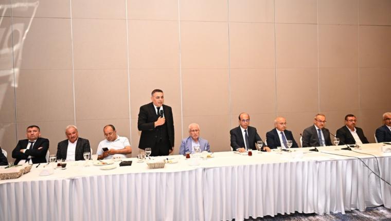 Başkan Sadıkoğlu, konteynerdeki işletmelerin sesi oldu