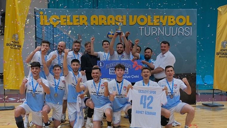 İlçeler Arası Voleybol Turnuvası'nda Şampiyon Hadim