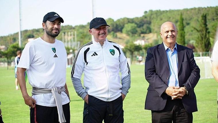 Başkan Büyükakın'dan Kocaelispor'a moral