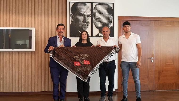 Başkan Çerçioğlu'na Çine Akçaova ve Altınabat Mahallesi Muhtarlarından Ziyaret