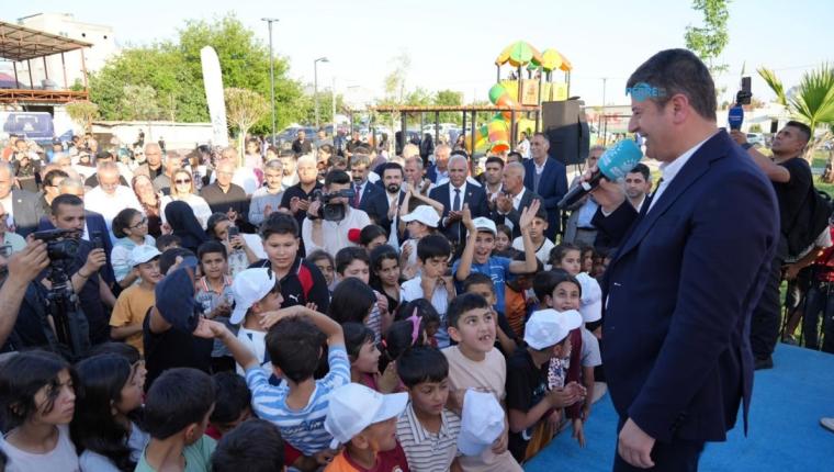 Tutdere’nin talimatıyla Bahçecik’teki atıl alan parka dönüştürüldü, mahalleli nefes aldı - Videolu Haber