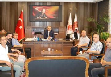Kahta Gazeteciler ve Yazarlar Cemiyeti'nden Başsavcı Atalay'a ziyaret