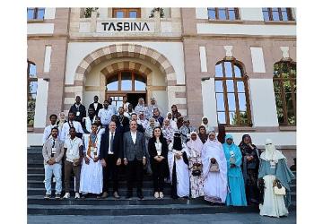 Moritanya Nuakşot Üniversitesi Türk Dili ve Edebiyatı Öğrencileri Başkan Altay'ı Ziyaret Etti