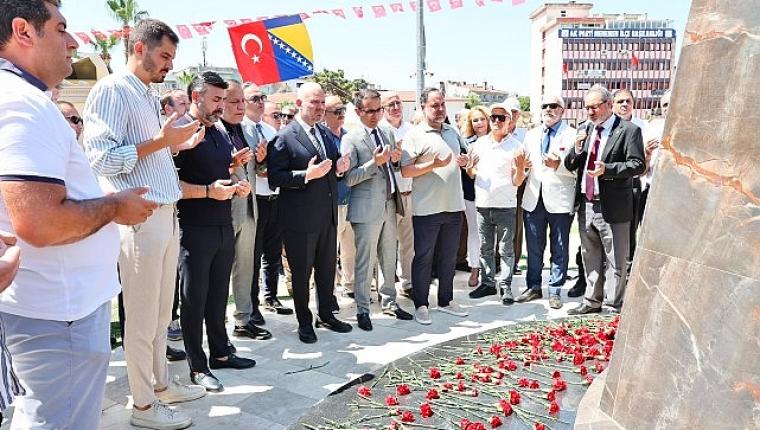 Srebrenitsa Soykırımı kurbanları, Menemen'de anıldı