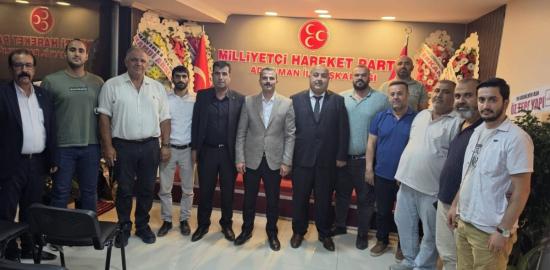 MHP Kahta İlçe Başkan adayı Haşim Turan oldu