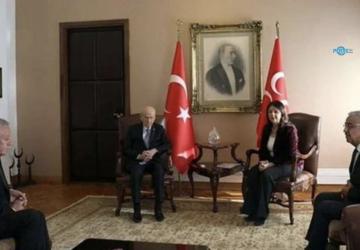 DEM Parti İmralı Heyeti, Bahçeli ile görüştü