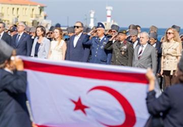 20 Temmuz Barış ve Özgürlük Bayramı İzmir'de törenle kutlandı
