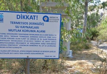 ASAT'tan Kırkgöz su kaynaklarına kararlı koruma