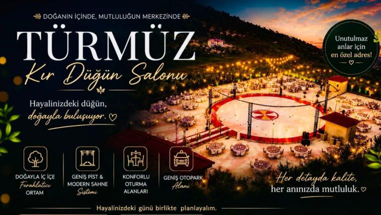 Türmüz Kır Düğün Salonu’ndan 5 çifte ücretsiz düğün fırsatı - Videolu Haber