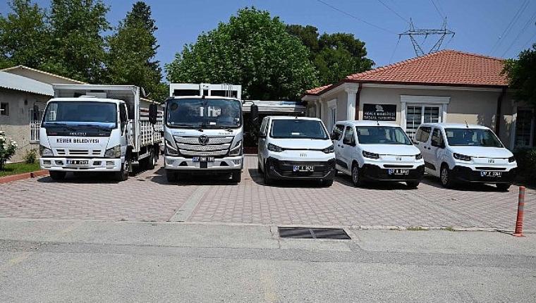 Kemer Belediyesi araç filosunu güçlendirmeye devam ediyor