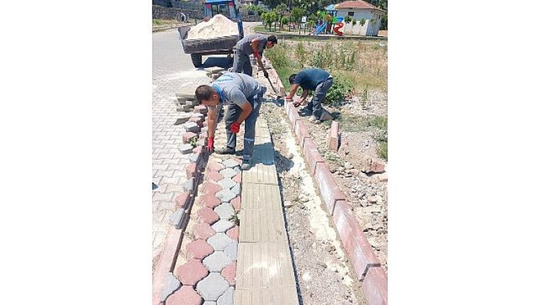 Kemer'de altyapı çalışmaları