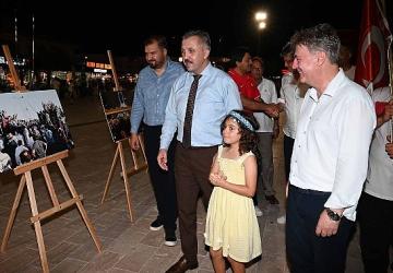 Kemer'de 15 Temmuz anma programı
