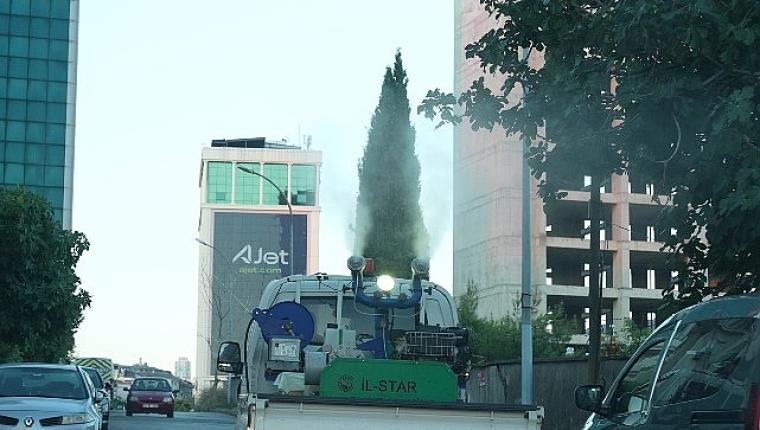 Maltepe'de İlaçlama Çalışması Hız Kesmiyor