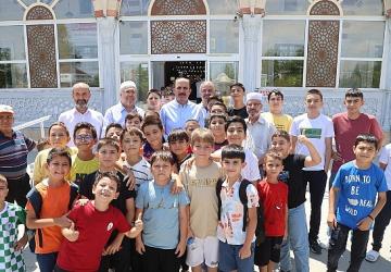 Başkan Altay Yaz Kur'an Kursu Öğrencileriyle Bir Araya Geldi