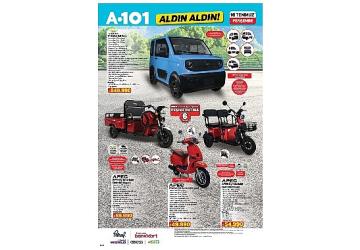 16 Temmuz'da A101'de Elektrikli Araç Dikkat Çekiyor
