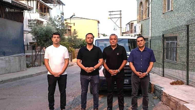 Başkan Eşki sabahın ilk ışıklarıyla sahada