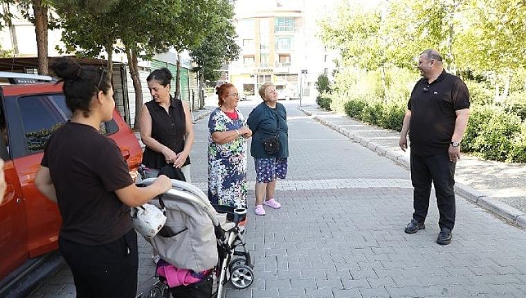 Başkan Çiçek Çalışmaları İnceledi