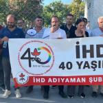 İHD Adıyaman’da 40’ıncı yılını kutladı: ‘Hakikatin peşindeyiz, barışta ısrarlıyız’