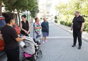 Başkan Çiçek Çalışmaları İnceledi