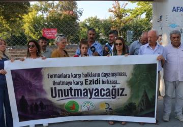 Adıyaman'da Şengal açıklaması: ‘Kadın kırımının failleri yargılanıncaya kadar mücadele sürecek’ - Videolu Haber