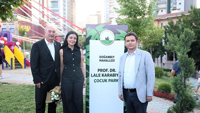 Osmangazi'de Lale Karabıyık'ın Adı Çocukların Neşesinde Yaşayacak