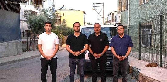Başkan Eşki sabahın ilk ışıklarıyla sahada