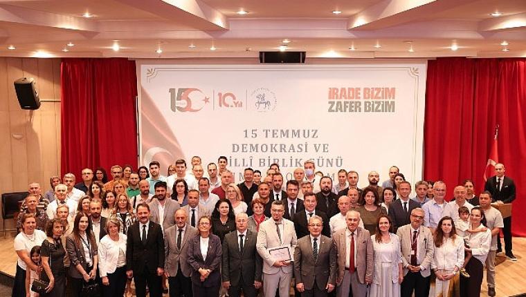DEÜ'de 15 Temmuz Demokrasi ve Millî Birlik Günü kapsamında anma programı düzenlendi