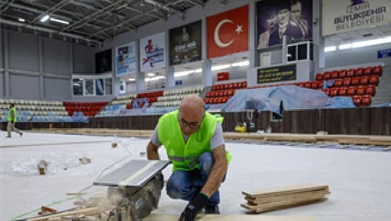 Celal Atik Spor Salonu FIBA standartlarına kavuşuyor