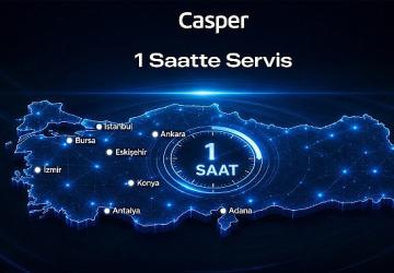 Casper, 11 Yıldır Sürdürdüğü "1 Saatte Servis" Hizmetiyle Türkiye'de Satış Sonrası Hizmetlerde Fark Yaratıyor