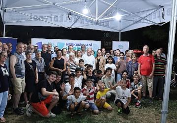 Başkan Şadi Özdemir, Esentepeliler'i dinledi