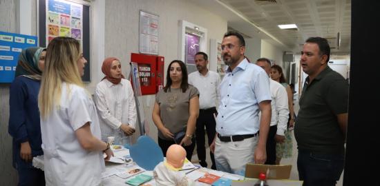 Kahta Devlet Hastanesi’nde Dünya Emzirme Haftası etkinliği