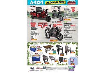 A101'den 6 Ağustos'ta Kaçırılmayacak Motosiklet Fırsatı
