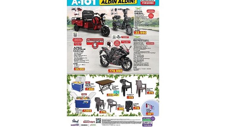 A101'den 6 Ağustos'ta Kaçırılmayacak Motosiklet Fırsatı