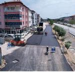 Kula Seyitali Mahallesi'nde Sıcak Asfalt Çalışması Tamamlandı