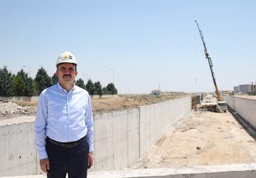 Başkan Altay, Keçili Kanalı Islah Çalışması ve Murat Kurum Caddesi'nde İncelemelerde Bulundu