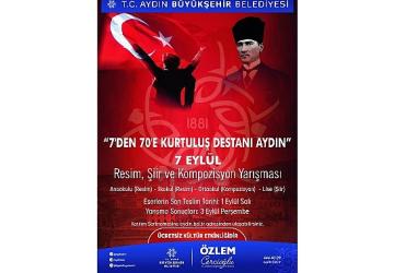 Başkan Çerçioğlu'ndan 7 Eylül Temalı Ödüllü Resim, Şiir ve Kompozisyon Yarışması