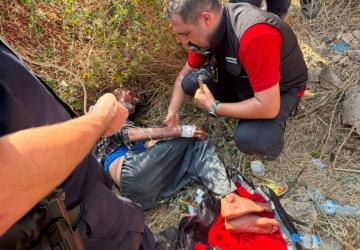 Adıyaman Belediyesi 04.17 Arama Kurtarma ekibi kayıp Alzheimer hastasını sağ buldu