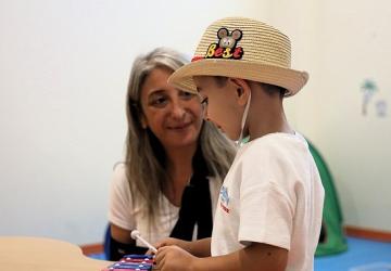 Minik Hazar Ali, ilk kez “anne" dedi