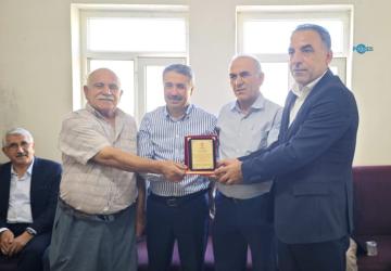 Mustafa Alkayış ve beraberindeki heyet Bazik Bölgesi'ndeki yatırımları inceledi