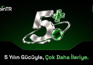 CoinTR: 5 Yılın Gücüyle Çok Daha İleriye!