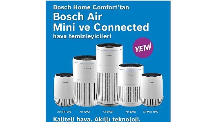 Bosch Home Comfort Group'tan İleri Teknoloji Hava Temizleme Cihazları