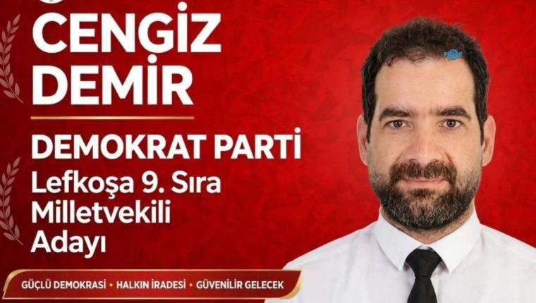 Adıyaman'dan Lefkoşa'ya uzanan siyasi yolculuk: Cengiz Demir adaylığını duyurdu