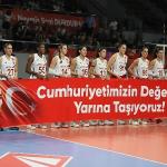 Aras Kargo Spor Kulübü, Sultanlar Ligi'nde Cumhuriyet Bayramı Coşkusunu Parkeye Taşıdı