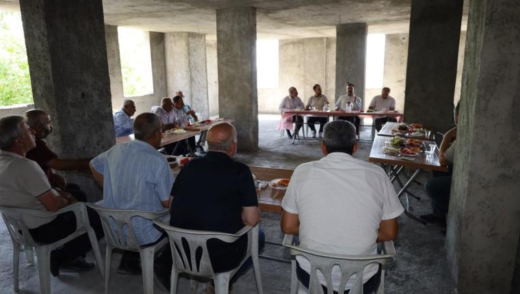 Kaymakam Soysal Işıktepe ve Damlacık köylerini ziyaret etti