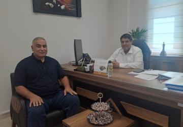 Başkan Duru’dan Başkan Yardımcısı Ömer Bilen’e geçici görevlendirme süreci ziyareti