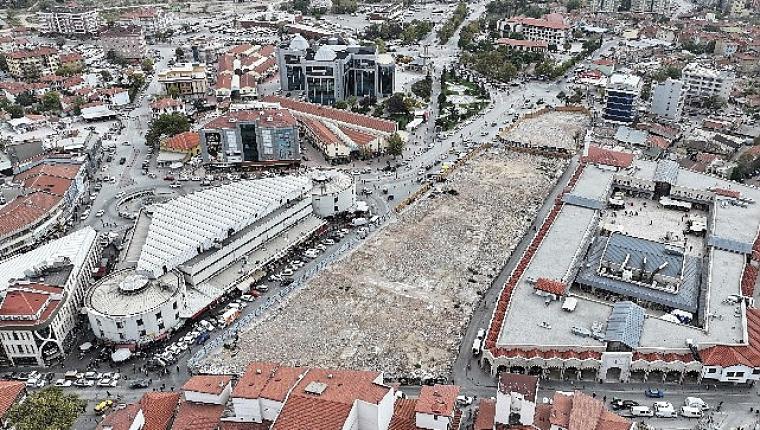 Başkan Altay, Tarihi Bölgede Bulunan Peynir Pazarı'nda Önemli Bir Aşamanın Daha Tamamlandığını Duyurdu